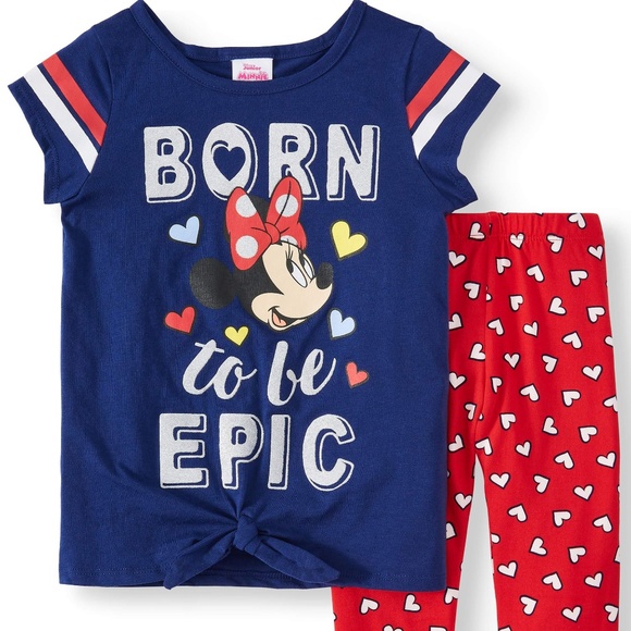 Minnie Mouse Other - 🌸🌸NWOT - Minnie Mouse Top and Leggings